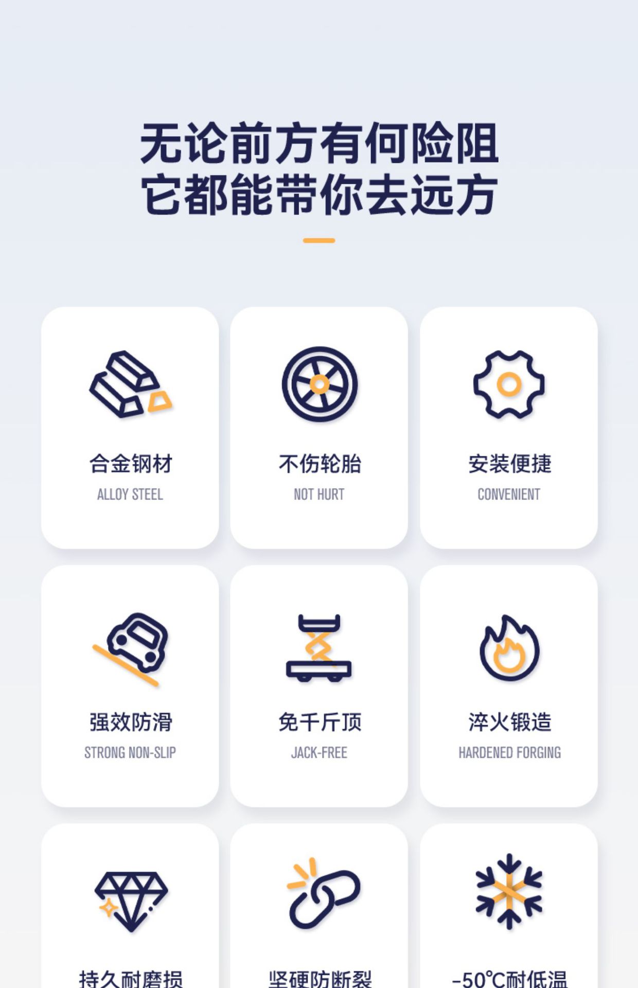 Universal Anti-Skid Chains for Cars, Full-Cover Iron Chains, Anti-Skid Chains for Off-Road Electric Vehicles, Snow-Resistant, Wear-Resistant Tires That Do Not Damage the Tires