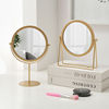 Retro Scandinavian dressing table, table handheld rotating mirror for elementary school students