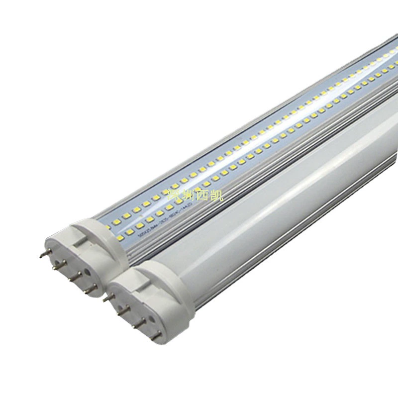 Светодиодная лампа 15W 2G11 диммер 230V белый свет 76 2835 15W 2G11 горизонтальная вилка