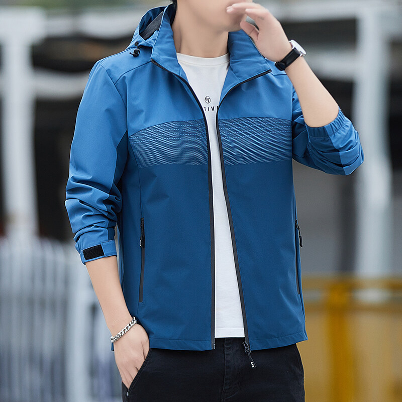 Chaqueta de los hombres de la primavera y el otoño de marca de moda Suelta chaqueta de los hombres casuales al aire libre funcional ropa de trabajo chaqueta al por mayor