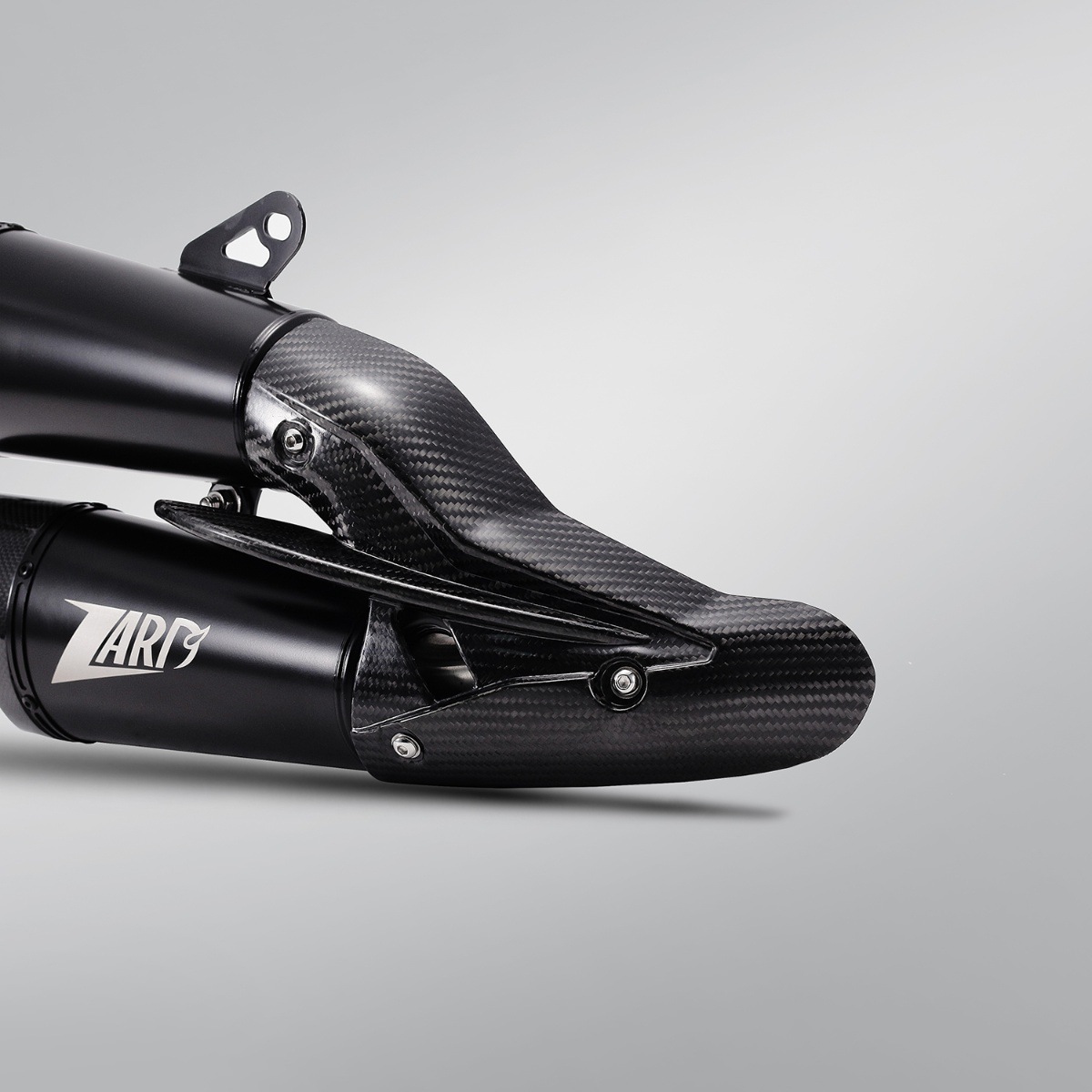 Suitable for motorcycle Kawasaki ninjaZX-4R RR modified tail section domestic silencer non-destructive double exhaust pipe
