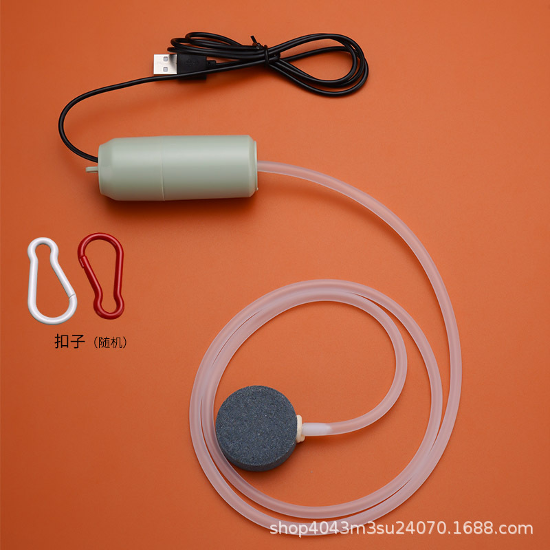 家庭用魚エアレーター小型魚タンク酸素ポンプミニ USB 酸素ポンプ屋外釣り酸素ポンプ卸売