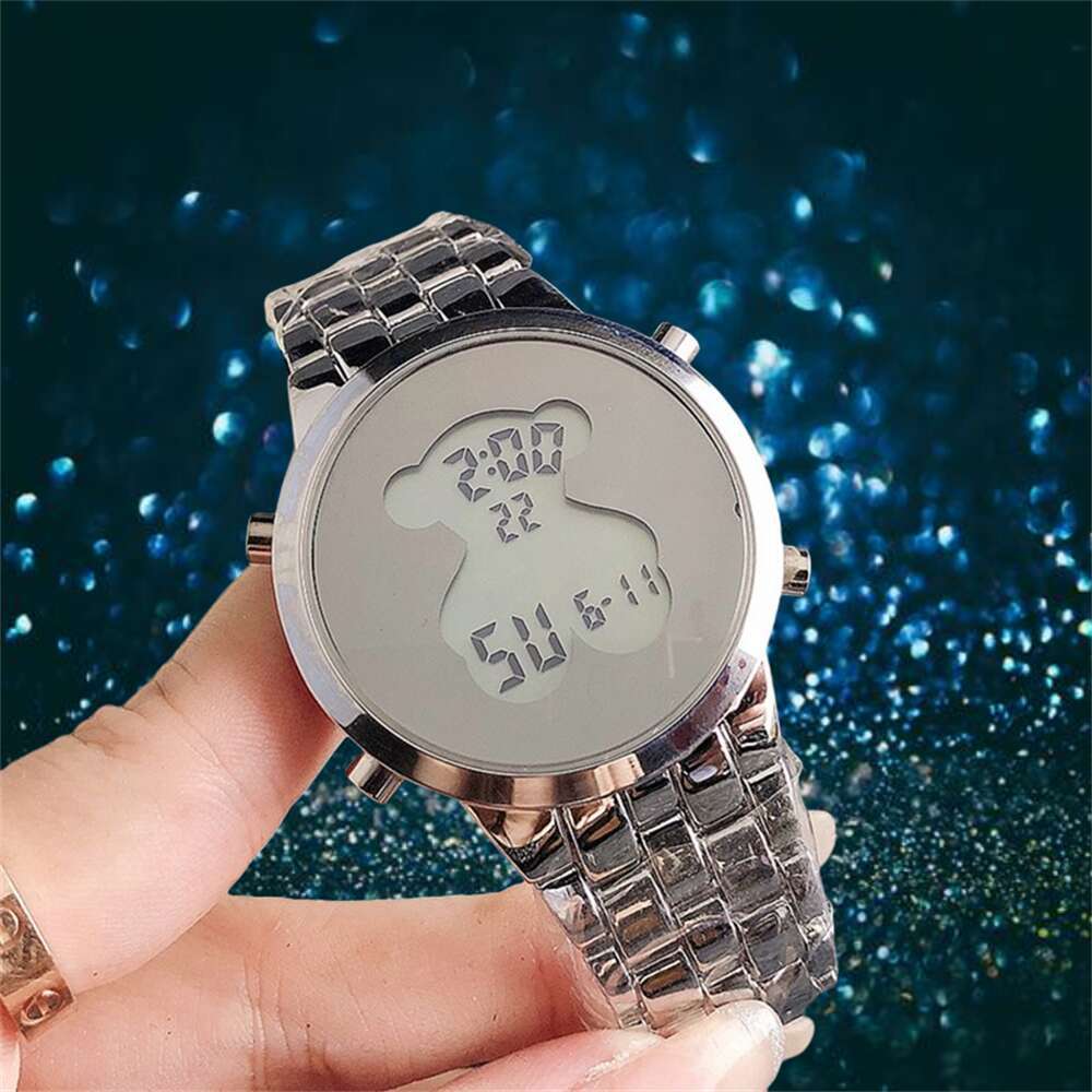 Fashion Versatile Watch for Male High School Students Sports Exam Electronic Watch Quartz Watch Trendy Men's Quartz Watch