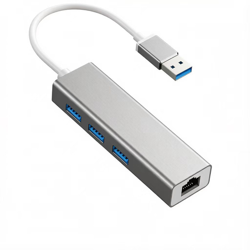 Cross-Border Usb3.0 Hub to Rj45 Gigabit Network Port + 3-Port Usb3.0 Hub to Rj45 Network Port Hub Cross-Border Usb3.0 Hub to Rj45 Gigabit Network Port + 3-Port Usb3.0 Hub to Rj45 Network Port Hub