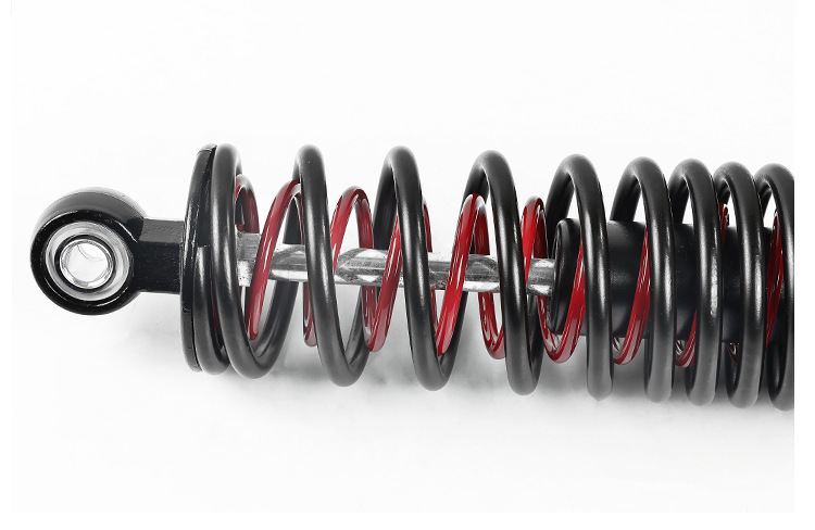 Electric Motorcycle Thickened Double Spring Shock Absorber Modified Universal Shock Absorber Power-Assisted Scooter Rear Shock Absorber Accessories