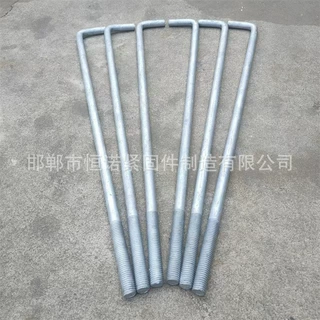 地脚螺栓镀锌处理 L型地脚预埋件碳钢加工螺栓