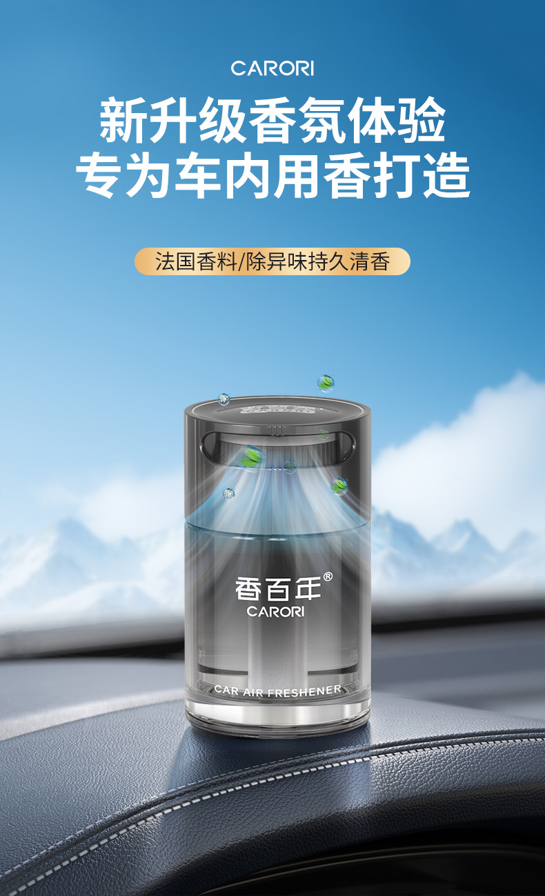 Centennial Car Aromatherapy 2025 New High-End Car Perfume Car Fragrance Car Air Purification Ornaments