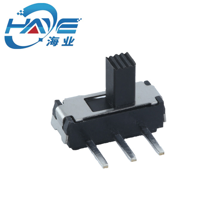 海业电子 滑动开关 立式单边三脚拨动开关 电气元件配件 SK-052E