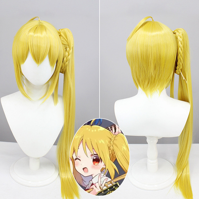 孤独摇滚cos 山田涼 喜多ゆうだい 後藤一里 虹夏 ウィッグ サイドブレイド 高温ファイバー ロングヘア|undefined