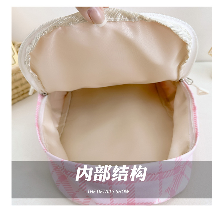2024 New children's backpack, cartoon kindergarten schoolbag, large capacity, versatile for girls, student backpack, cross-border batch undefined