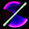 Everbright rotating pen, transparent model, novice, new hand, rotating pen, cool color, colorful flash light rotation pen, rotation