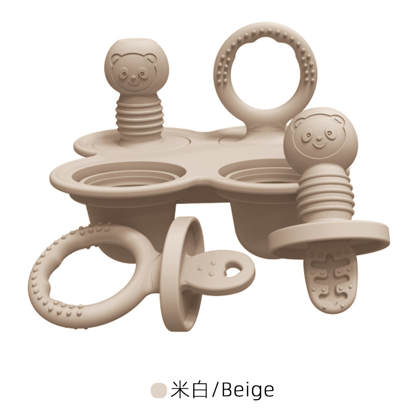 Molde de helado para la alimentación del bebé Molde de gel de sílice para bebés