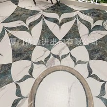 优意公司支持来图大理石水刀拼花，水刀拼花，大理石水刀拼花