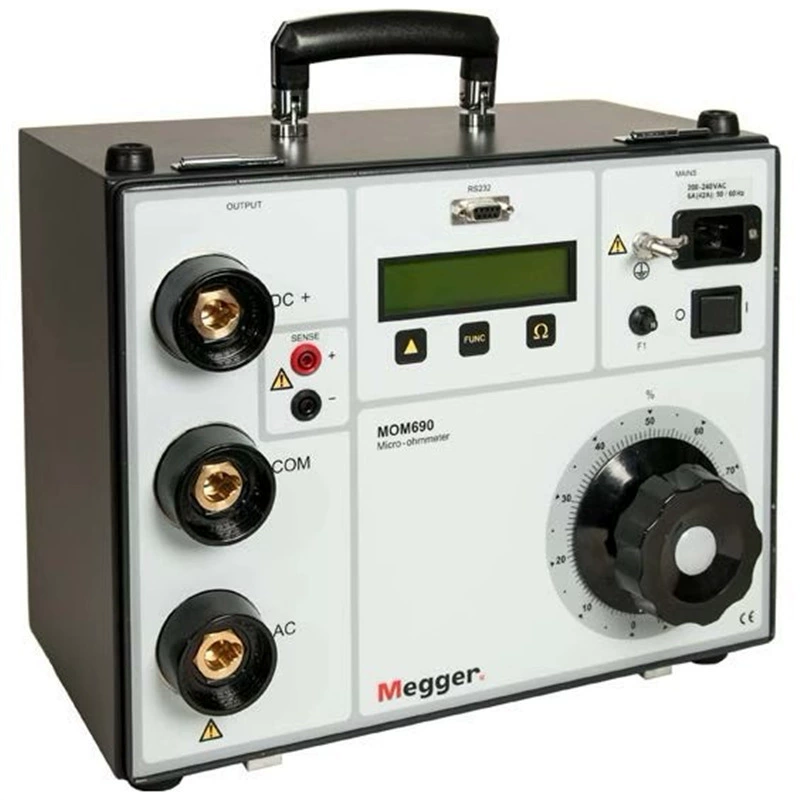 Поставка UK Megger Megger MOM200A Микроевропейская таблица MOM600A Тестер низкого сопротивления MOM690A