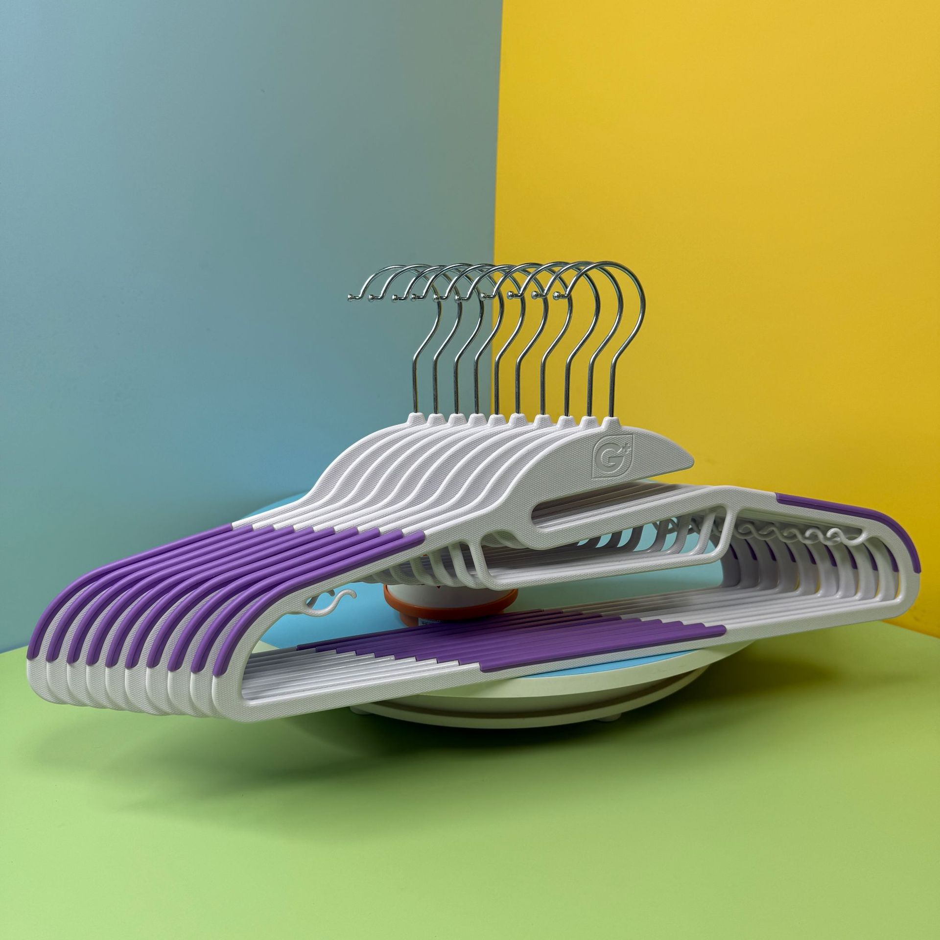 [리얼샷 G+화이트+평직+퍼플]