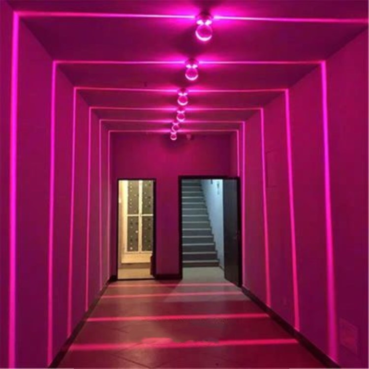 LED window sill lamp door frame ray light aisle light line wall lamp corridor channel KTV hotel horse racing ray strip light