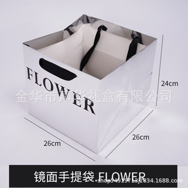실버 FLOWER 핸드백 [10개입]
