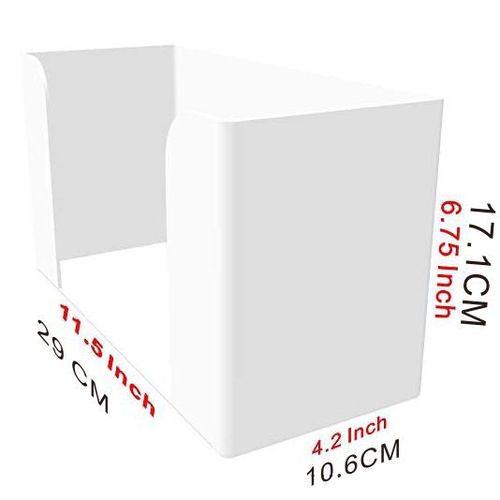 Amazon transparent white black multi-fold N fold Z fold toilet paper box bathroom kitchen hotel toilet paper towel holder