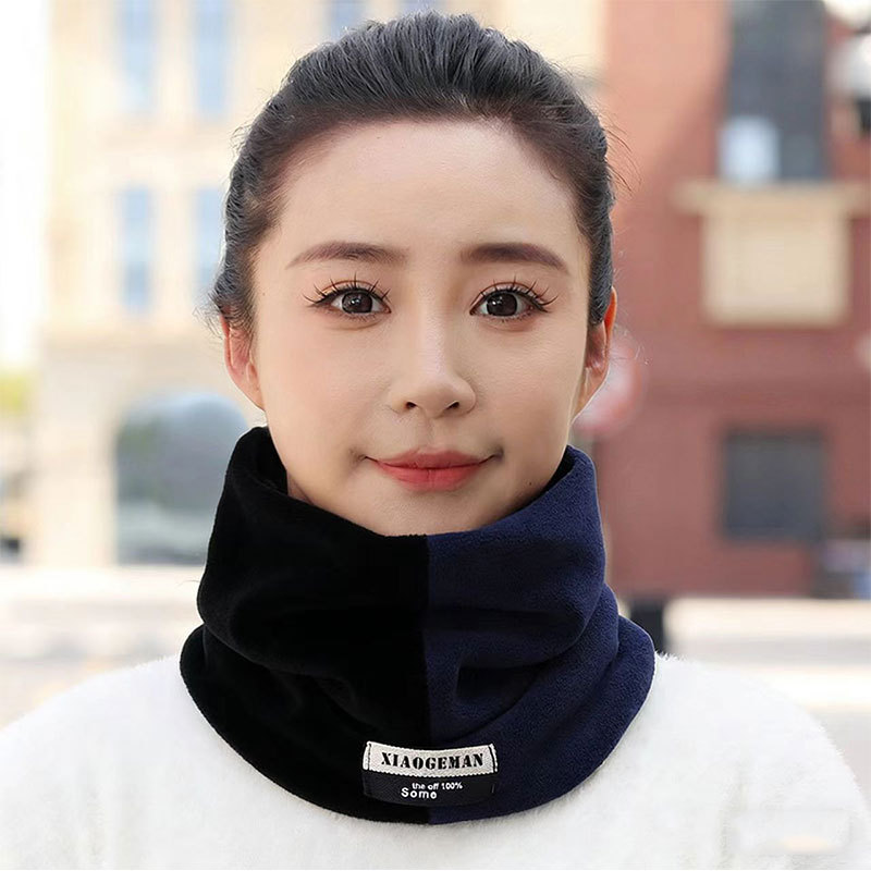 Mascarilla de Cuello Multifuncional para Ciclismo de Otoño/Invierno para Hombres, Acolchada, a Prueba de Viento, con Orejeras