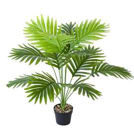 北欧ins风仿真18头散尾葵植物绿植盆栽客厅家居装饰人造假铁树叶