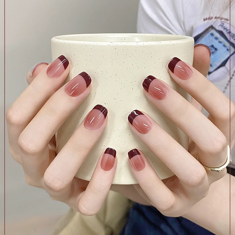 Yiyi Dance 10 piezas de uñas hechas a mano, terapia de luz, uñas, dopamina, uñas, uñas, parches al por mayor