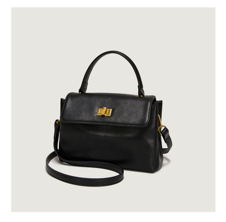Small Square Crossbody Bag Women's Shoulder Bag Soft Leather_voghion.com
