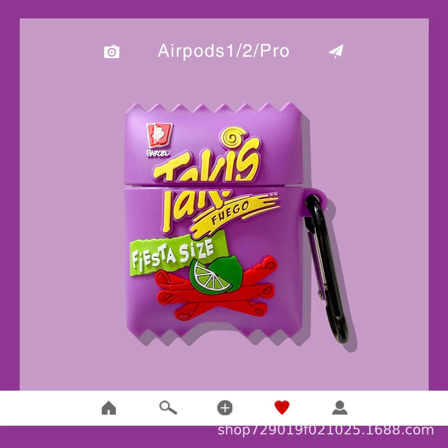 Защитный силиконовый чехол (Apple Pro2) мультяшный, беспроводные наушники совместимы