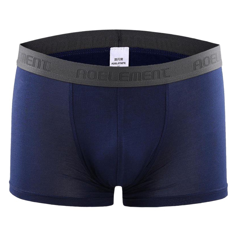 Modal ropa interior de los hombres sexy Mediados de cintura boxeadores de moda u convexa de los hombres transpirable absorbente de sudor Boxer shorts cabeza Nuevo