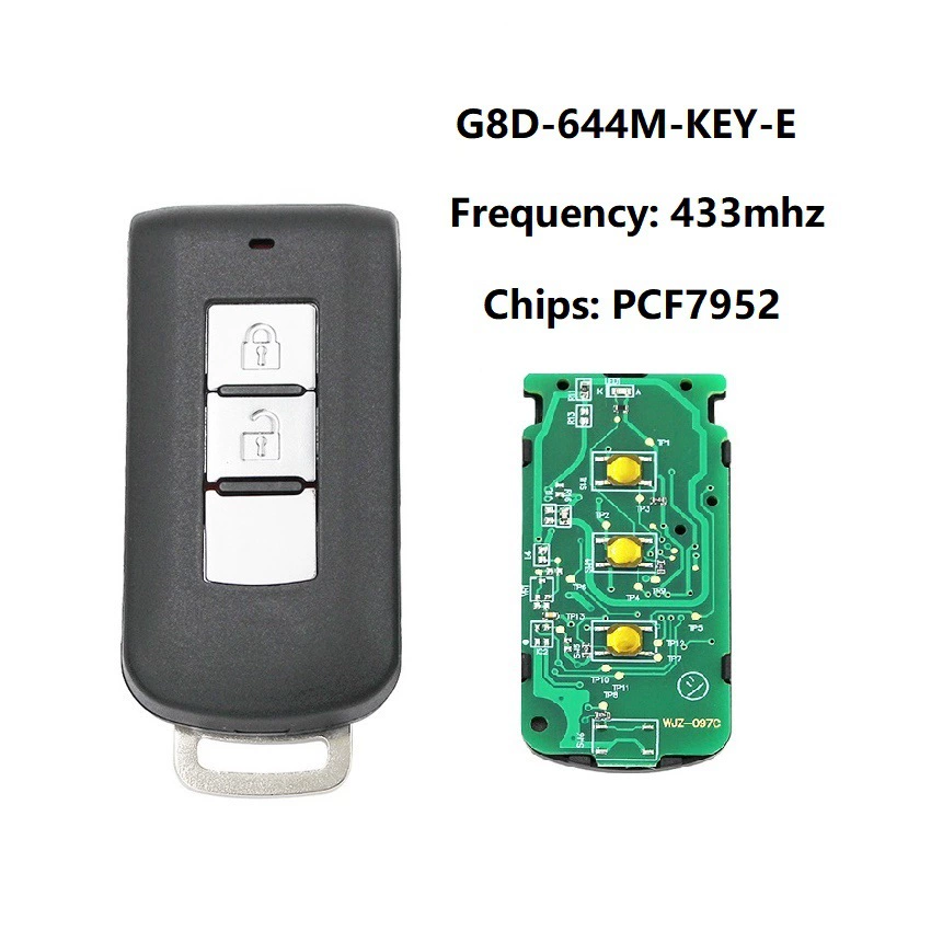 Подходит 10-15 Mitsubishi Asx Lance Outlander Smart Card G8D-644M-Key-E 46чип