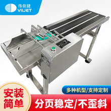塑料袋生产线分拣机点数分张发卡分页机全自动喷码机流水线传送带
