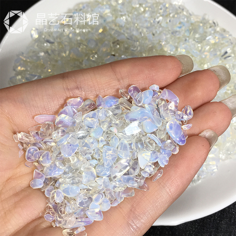 天然水晶砂利2-4mmDIY手作りステッカー画彩砂砂画装飾花瓶カラー小石