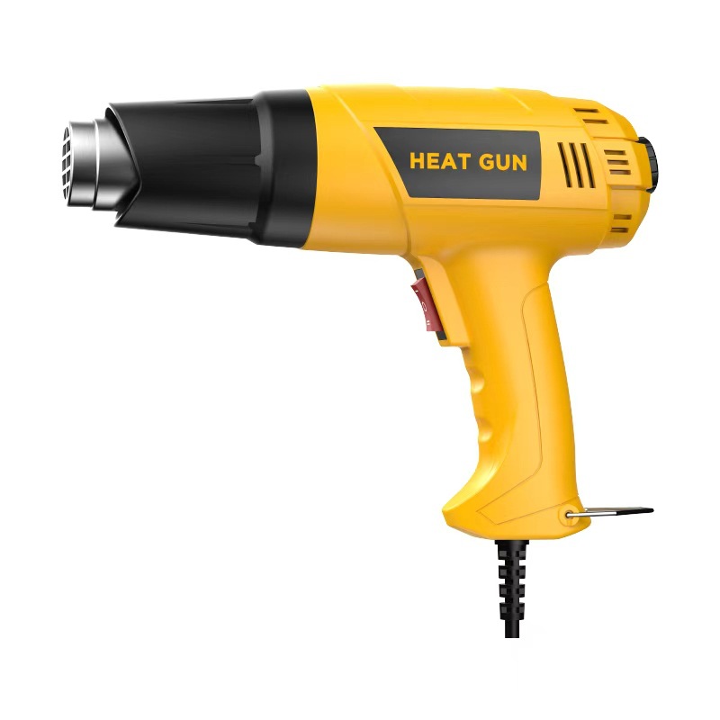 Fábrica de fuente industrial de visualización digital pistola de aire caliente soplador de aire caliente de dos velocidades regulador de temperatura pistola de cocción de automóviles pequeños productos transfronterizos