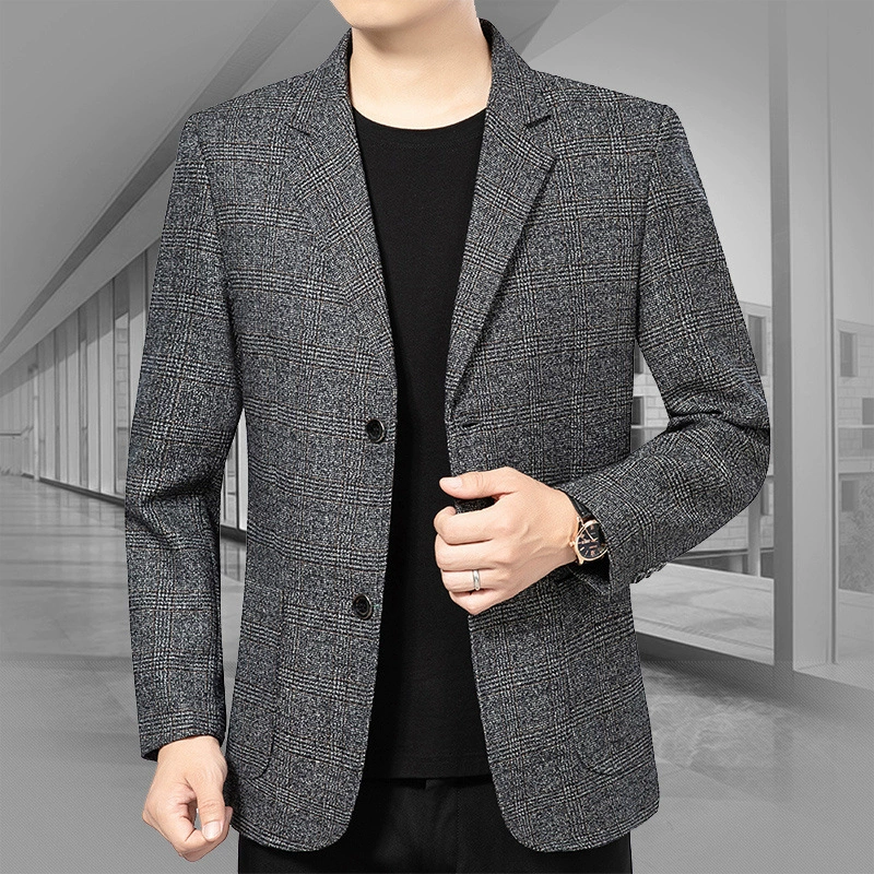 Autumn thin suit, Spring/Fall 2025 model, for middle age, oversize