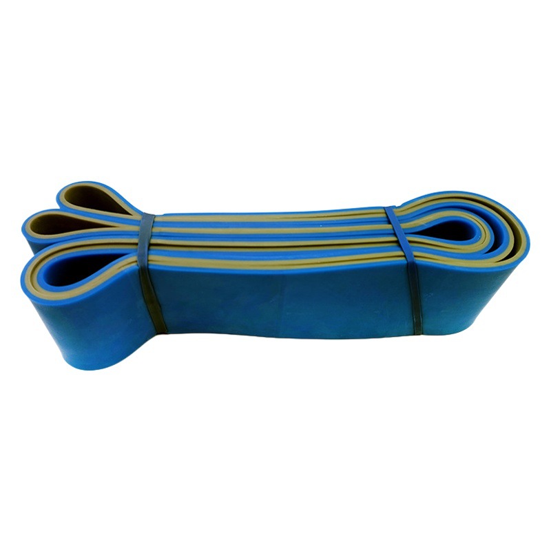 Two-Color Fitness Resistance Band for Pull-Ups, Strength Training, Resistance Band 2080, Yoga Resistance Band, Elastic Rope Export