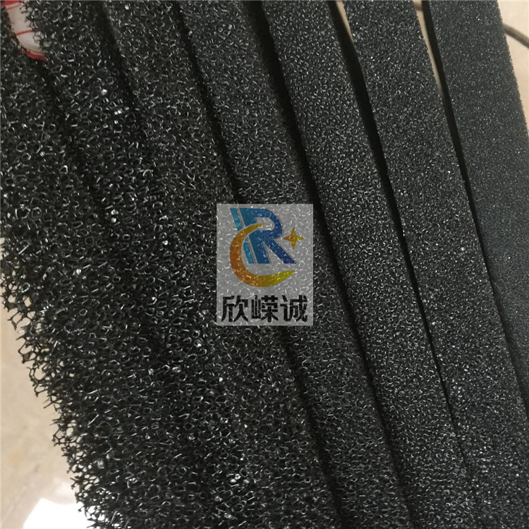 风机防尘过滤绵 聚氨酯爆破海绵 蜂窝状阻燃活性炭黑色过滤棉