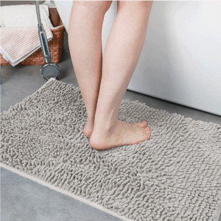 Chenille Floor Mat Non-Slip Carpet Bedroom Entrance Floor Mat Bathroom Kitchen Absorbent Floor Mat Bathroom Non-Slip Mat