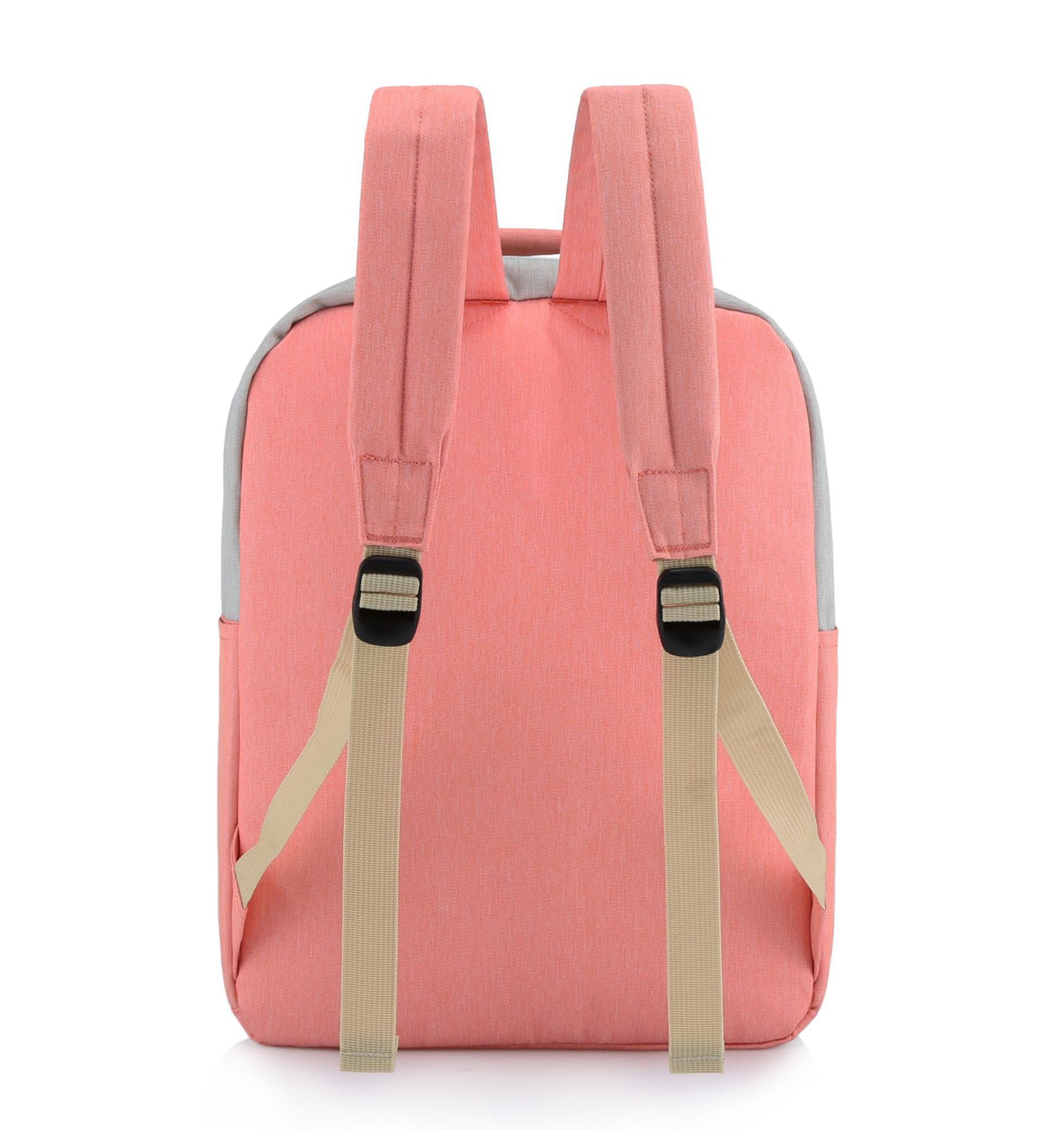 Mochila Al Aire Libre De Color De Contraste De Gran Capacidad De Moda display picture 11