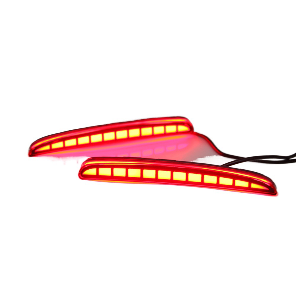 Aplicable a CIVIC typer Luz de parachoques trasero CIVIC 2 compartimento luz de freno luz de advertencia barra de luz de guía Luz de circulación diurna