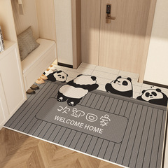 卡通水晶絨地墊玄關防滑耐髒腳墊家用吸水柔軟易打理入戶門地墊
