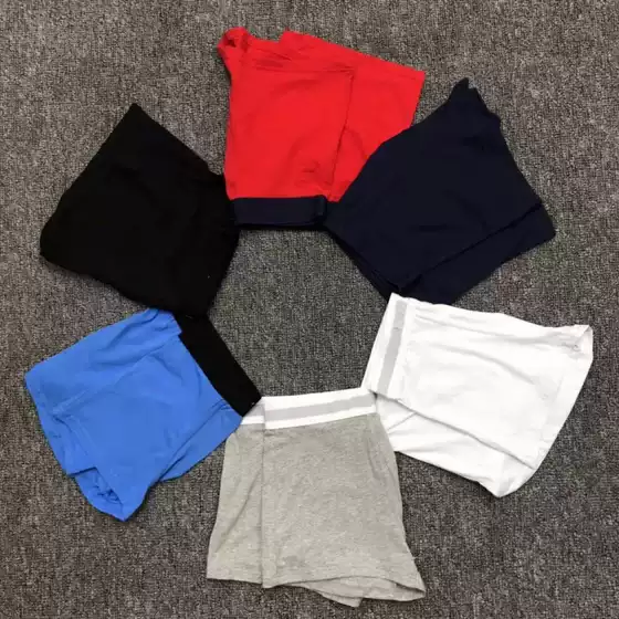 Aliexpress Men's Boxer Briefs Tommy Flat Men's Underwear Tm Student Men's Pure Cotton Shorts