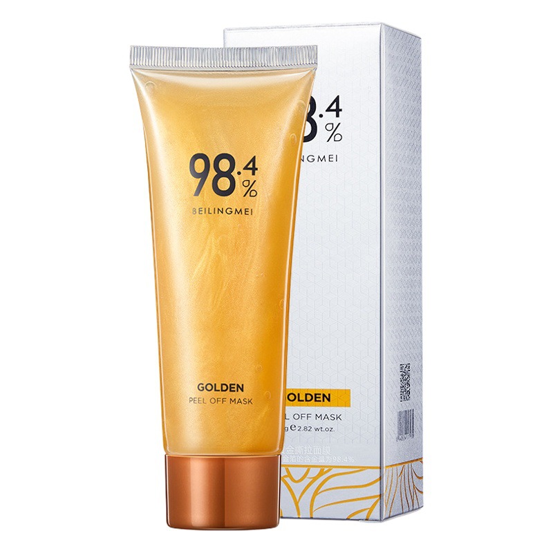 Beilingmei Gold Tear Mask Deep Cleansing and Oil Control to Remove Blackheads, Whiteheads, Acne, Acne, Pore Improvement for Women