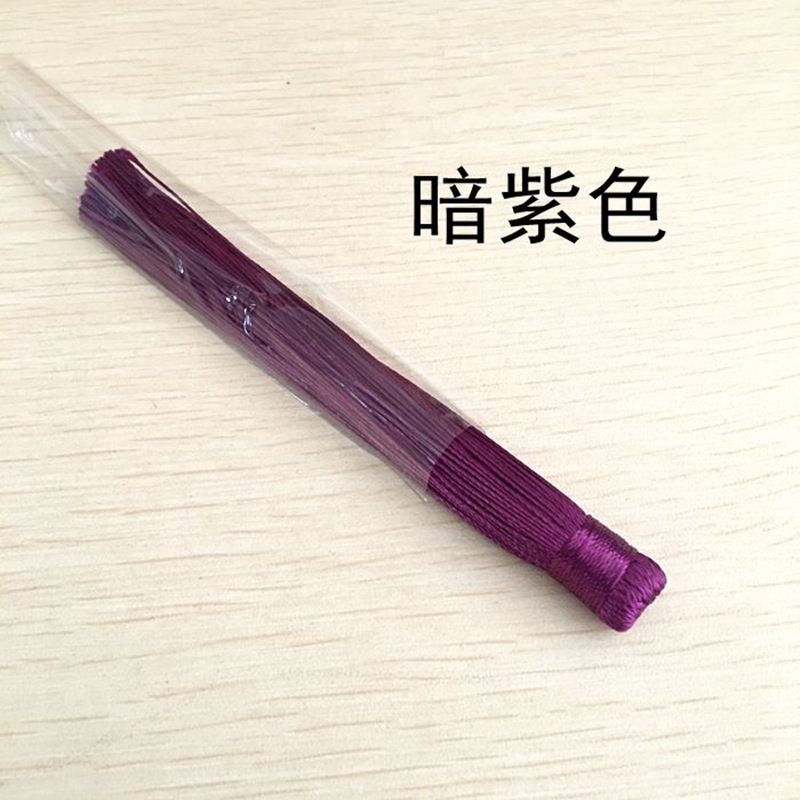 Dark purple small car hanging tassels