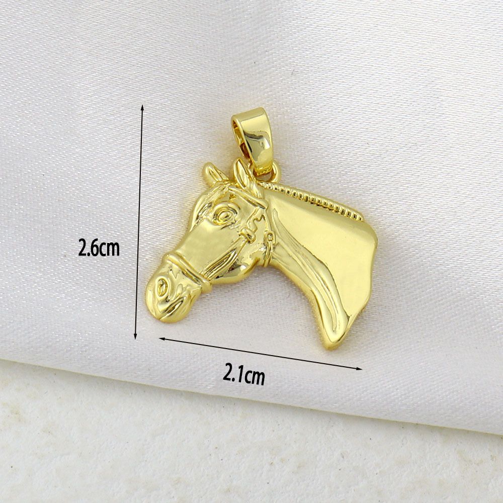 3g Weight Pendant Jewelry Making Type DIY Jewelry Accessories Classification 1 Piece Quantity Copper Material Animal Pattern All Seasons Season Plating Design Vintage Style, Classic Style Style 1 Piece Copper Animal Pendant 4