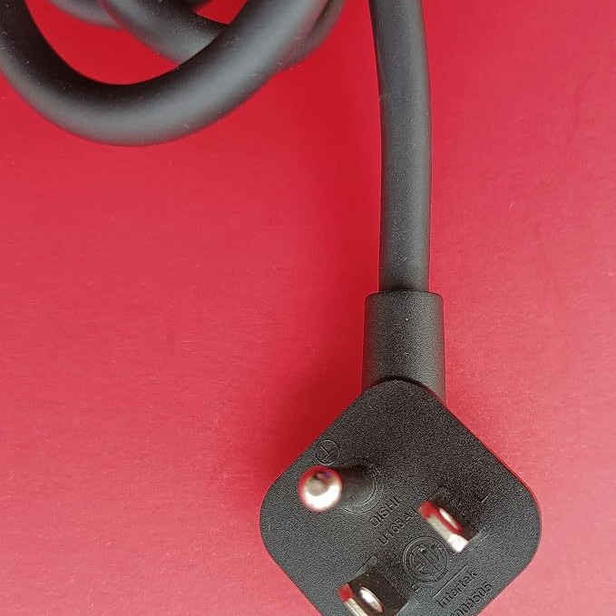Cable de alimentación, adecuado para ollas a presión, computadoras y copiadoras; cable de extensión de tres enchufes de codo de 45 grados image 4