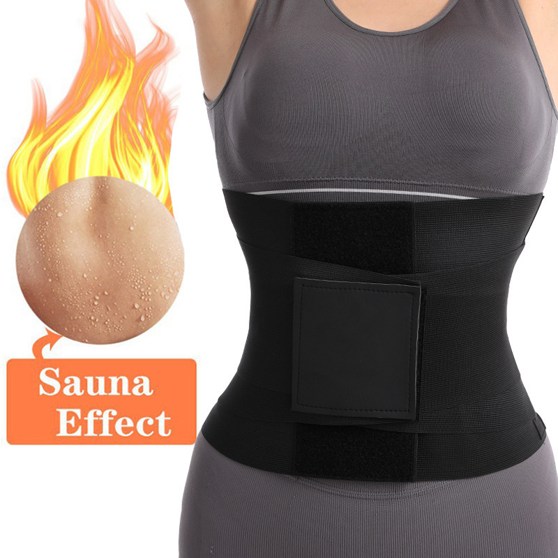 New cross-border elastic waist trainer for women, leopard print waist trainer, sports corset, tummy control belt