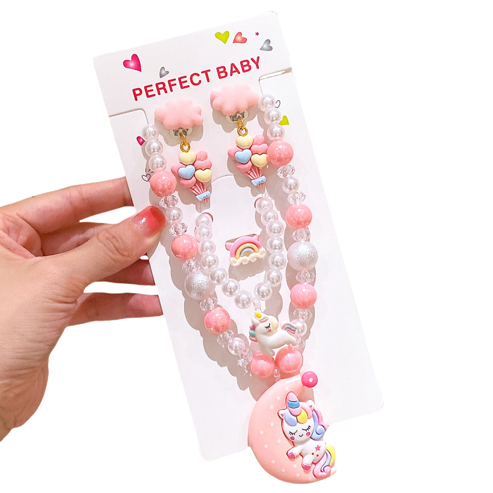 1#귀여운 유니콘 5종 세트 [종이카드 포함]