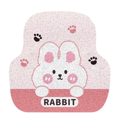 Non-slip Foot Mat for Hair | Universal Foot Pad - colored-silk-circle-little-rabbit-rear-1-4562cm-front-foot-pad-silk-circle