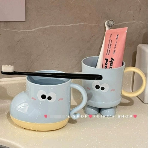 Милая чашка для полоскания рта для домашнего общежития, чашка для зубной щетки, чашка для детской зубной щетки, дорогая мультяшная чашка для мытья пары студентов