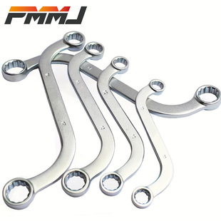 Changlu Auto Repair Tool Wrench S-Shaped Torx Wrench Special-Shaped Elbow Wrench Double Torx Wrench Double-Ended Wrench