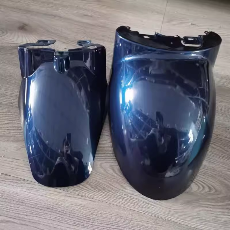 Electric Vehicle, Universal Electric vehicle fender - set-of-thickened-front-mudguard-for-small-turtle-king-gem-blue